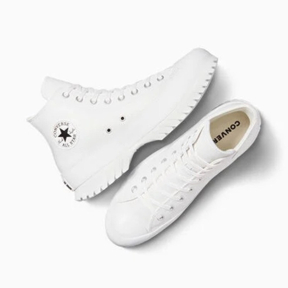 Men’s Converse Chuck Taylor All Star Lugged 2.0 Leather Size 8.5 - Picture 4 of 5